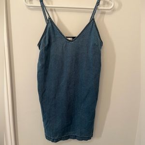 Aritzia denim dress